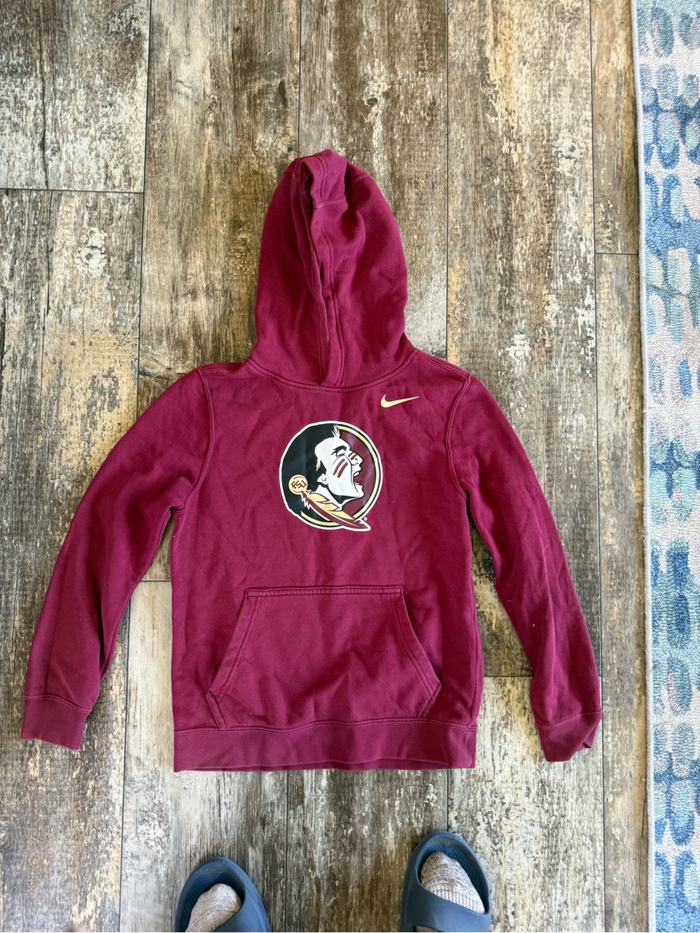 2 for $20 sale: Nike FSU Seminoles maroon red youth graphic hoodie sweatshirt -